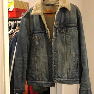 Levi’s men’s Sherpa jacket .
